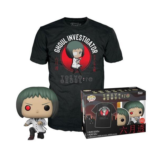 Funko POP And T-Shirt Tokyo Ghoul: Toru Mutsuki GameStop Exclusive Size XL - Picture 2 of 7